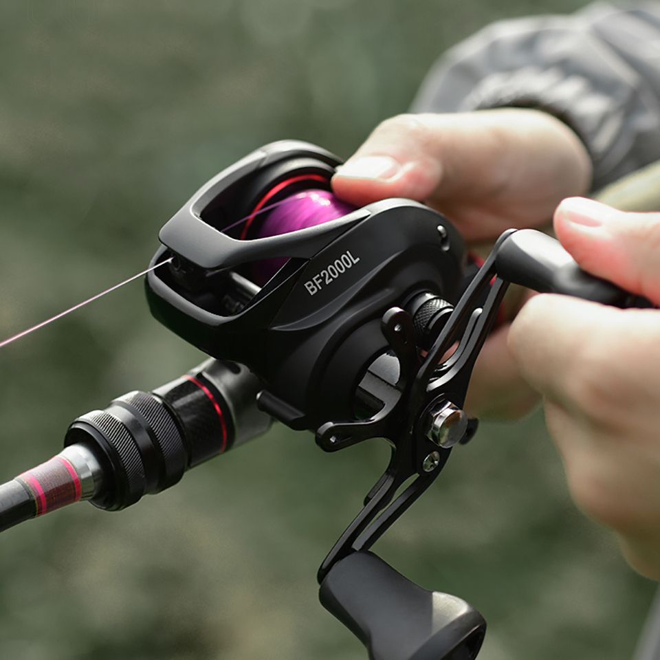 Wholesale BRAND Baitcasting Reel 7.2:1 12+1BB Bass Fishing Reel 8KG Max Drag Left Right Hand Reel Reinforced Nylon Body White Bass Fishing Wheel At $23.56 | DHgate.Com