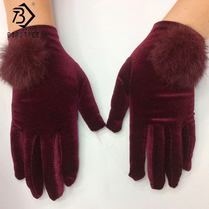 velvet gloves