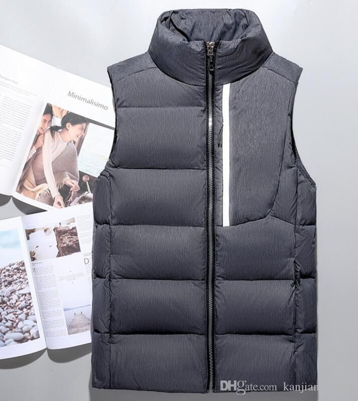 2020 2018 Mens Packable Down Vest Outdoor Lightweight Jackets Mens ...