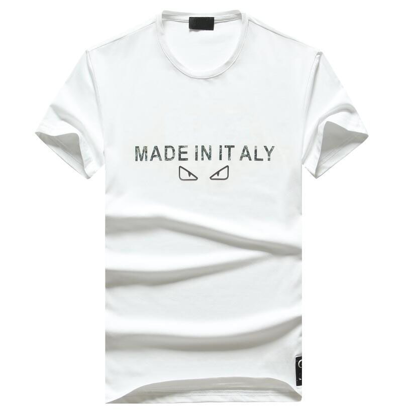Compra Mens Calientes De La Venta De Camisetas De Colores De Moda Impresa  Camisetas Cuello Redondo Manga Corta Camiseta De Envío Libre Barato |  Entrega Rápida Y Calidad | Es.Dhgate