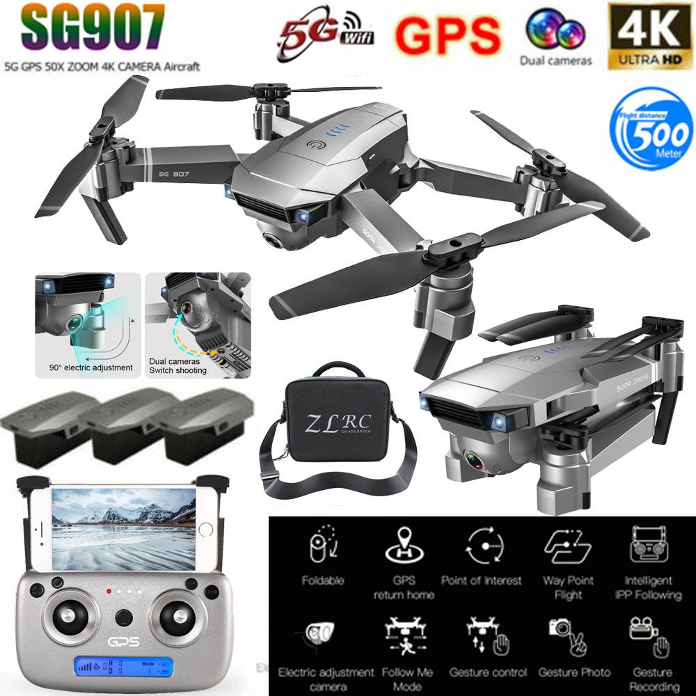 best drone x pro with hd camera wifi fpv gps rc quadcopter