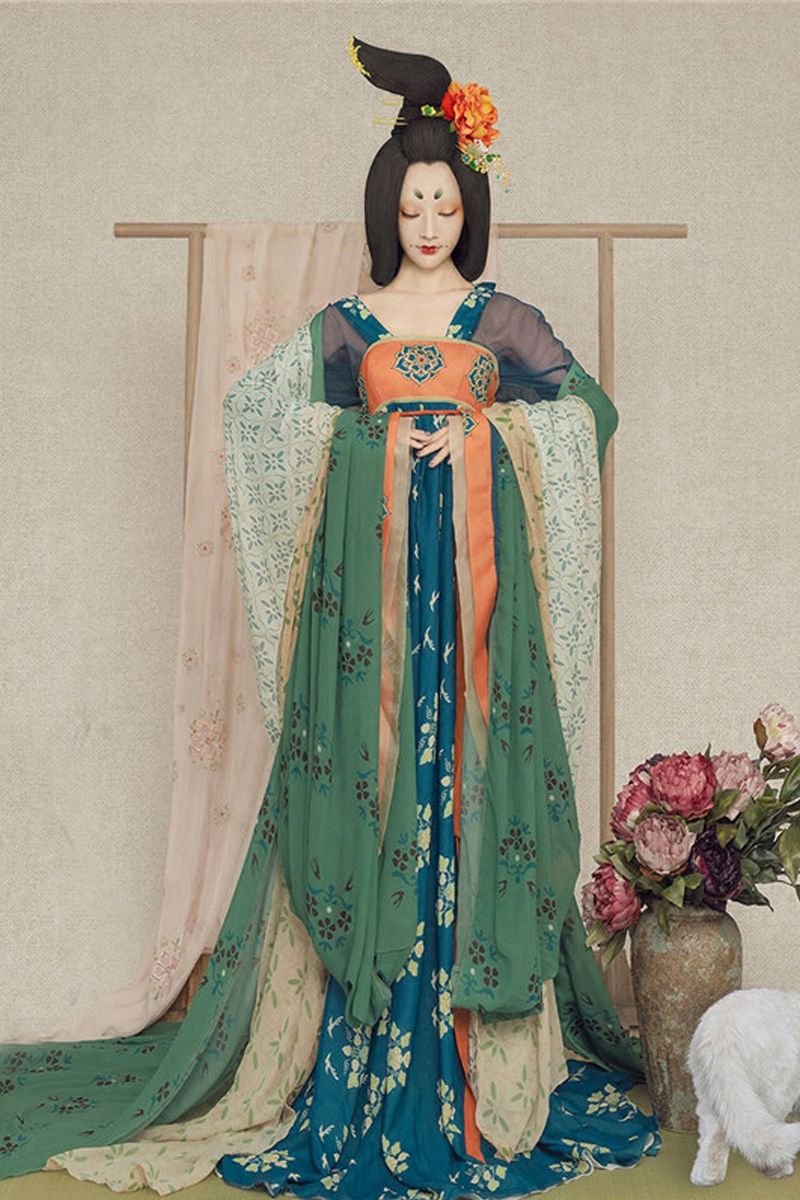 estudio de televisión de tiro chino antiguo mujeres Tang vestido de hadas clásico de la reina reina de disfraces princesa japonesa