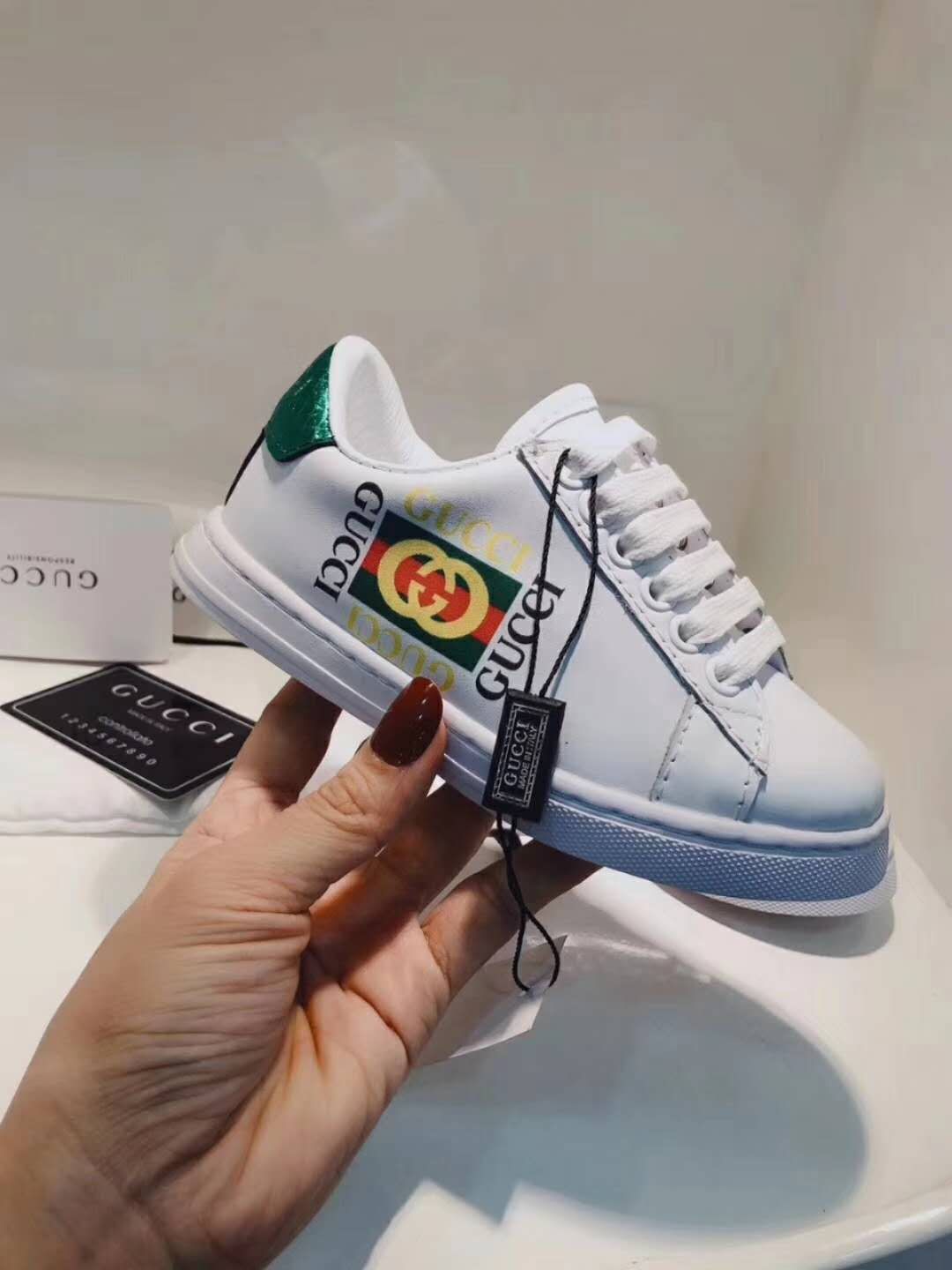 boys athletic shoes on Child Designer Shoes For Baby Boy Girl Eu 31 35 Leather Athletic Shoe Sneaker Boy Girl Run Shoe Boys Athletic Shoes Tennis Shoes For Kids From Girlfriend Gift 46 64 Dhgate Com