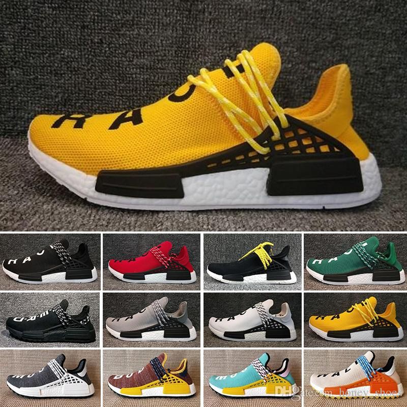 2019 Pharrell PW HU Human Race Trail Solar Pack Yellow 3MP0W3R Mens  Designer Shoes Sneakers Top Basf RealBooost Quality From Andyee, $45.23 |  DHgate.Com