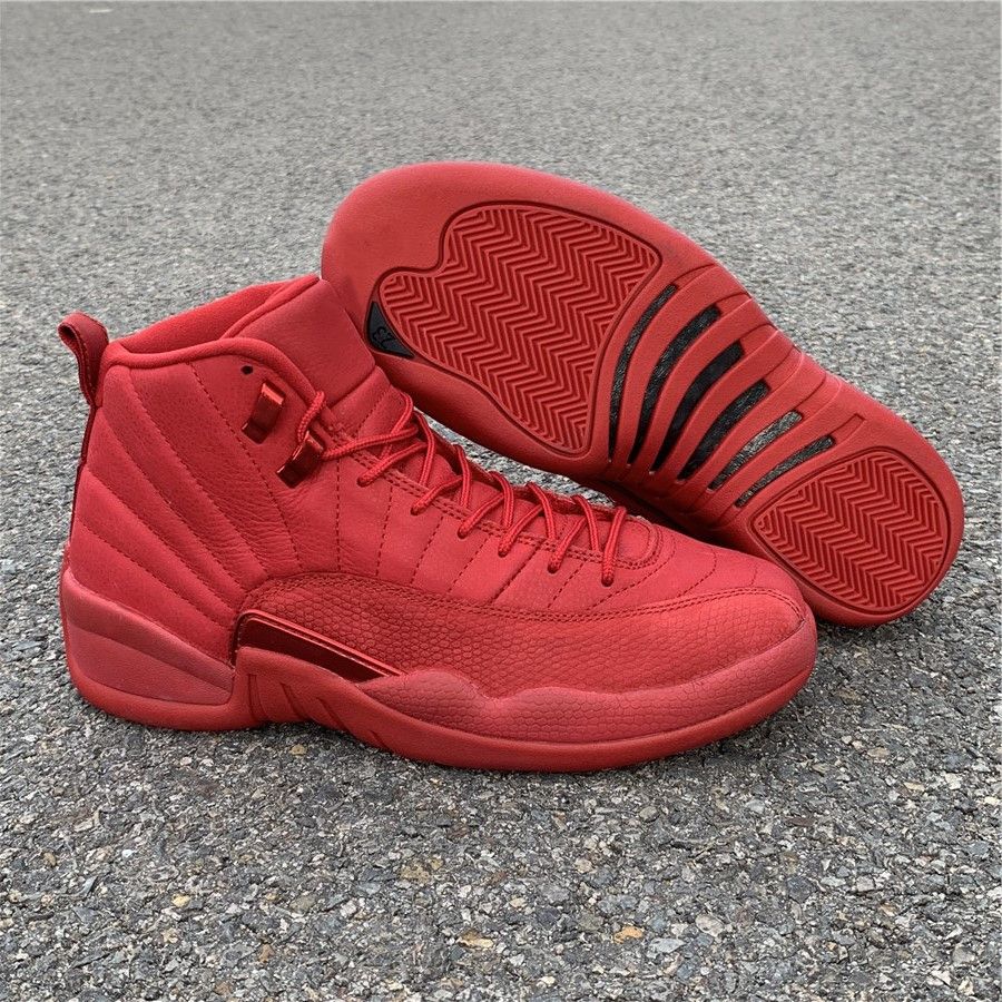 red and black 12s bulls
