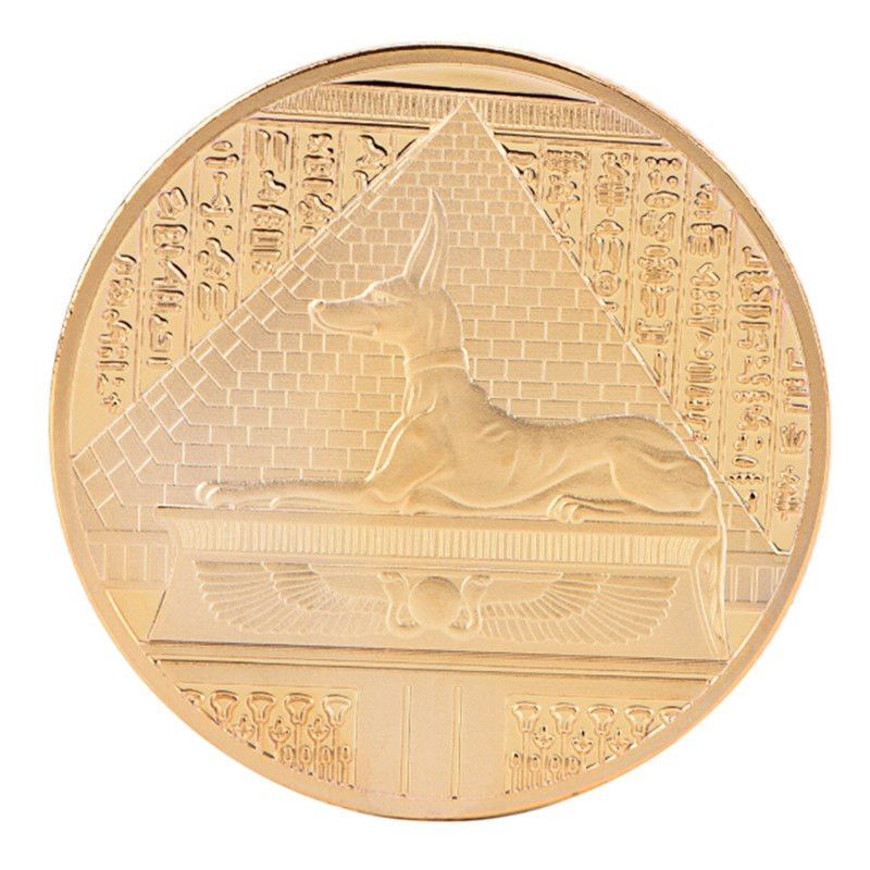 Egypt Coin Death Protector Anubis Egyptian God Of Death Commemorative Collection