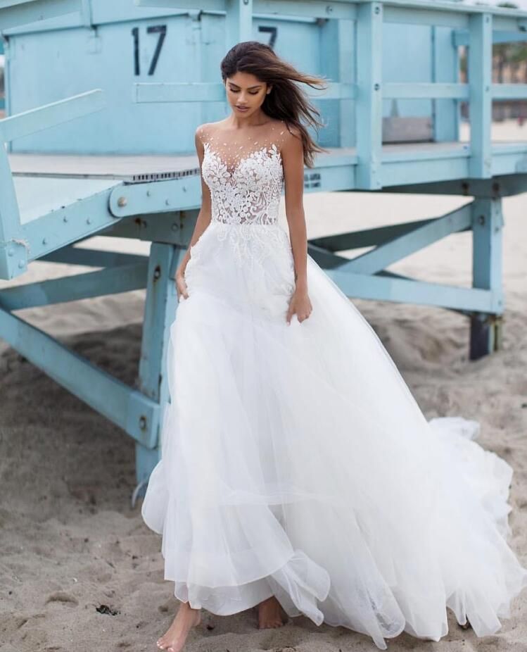 abiti da sposa country chic 2019