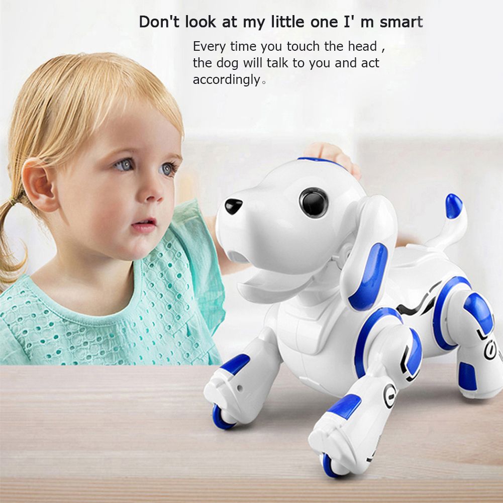 intelligent rc robot dog toy