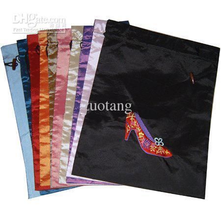silk shoe bags
