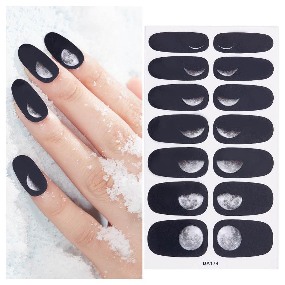 christmas fingernail stickers