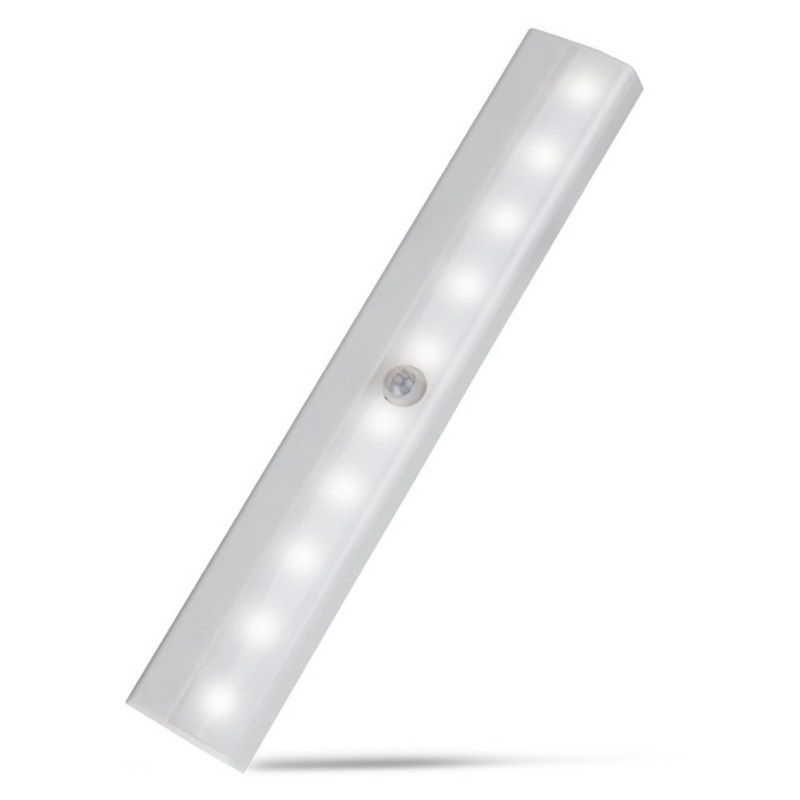 2020 Motion Sensor Night Light Potable 10 Led Closet Lights Battery Powered Wireless Cabinet Ir Infrared Motion Detector Wall Lamp From Desppd 4 06 Dhgate Com
