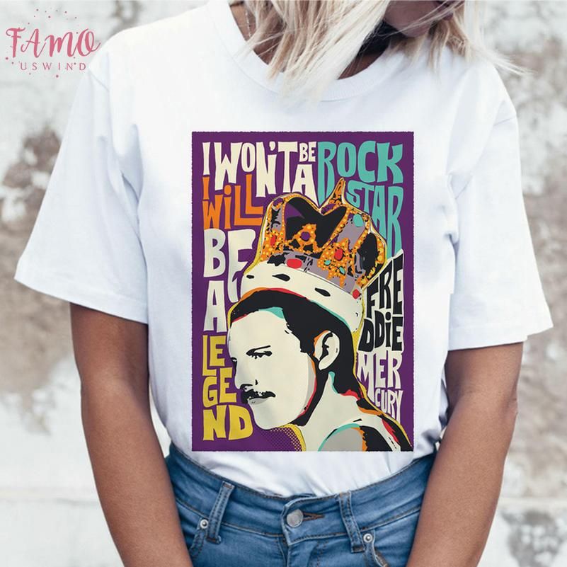 vintage queen t shirt women's