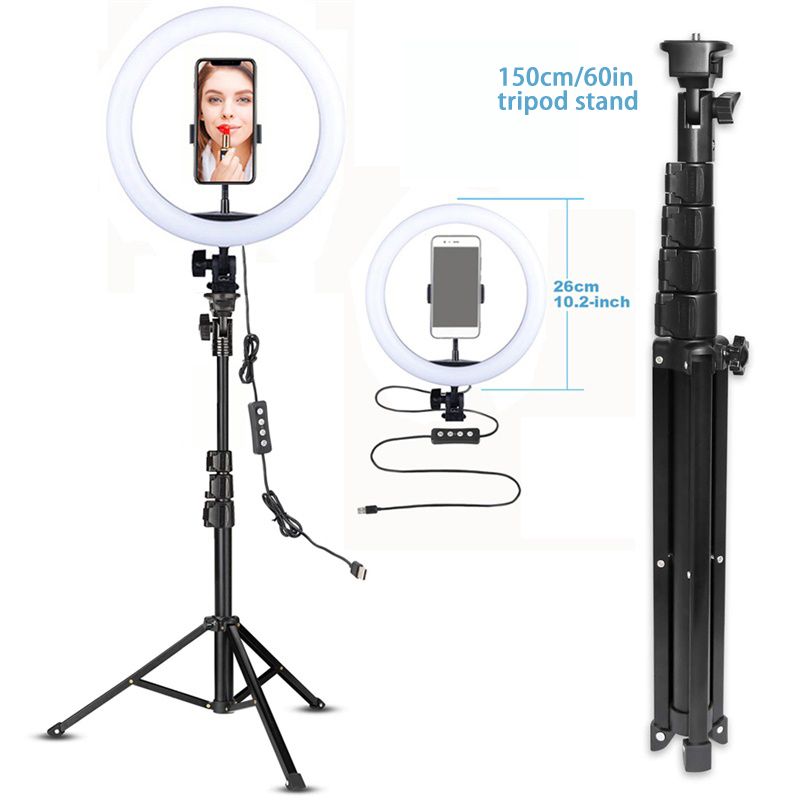 10W Light Light 1,6 M Tripod