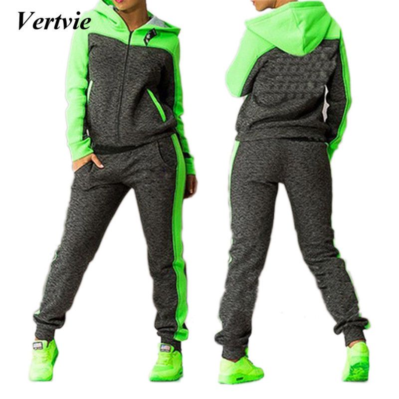 ladies green tracksuit