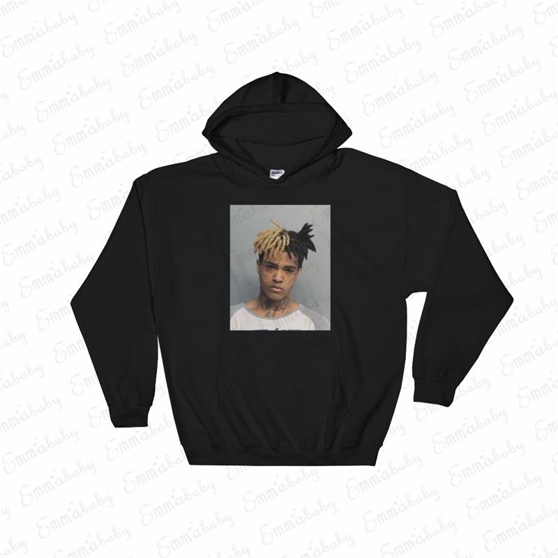 XXXTENTACION MENS Black Hoodie 