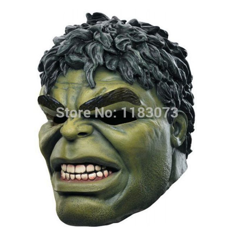 Satin Al Yesil Dev Lateks Cadilar Bayrami Cizgi Hulk Kaucuk Kafa