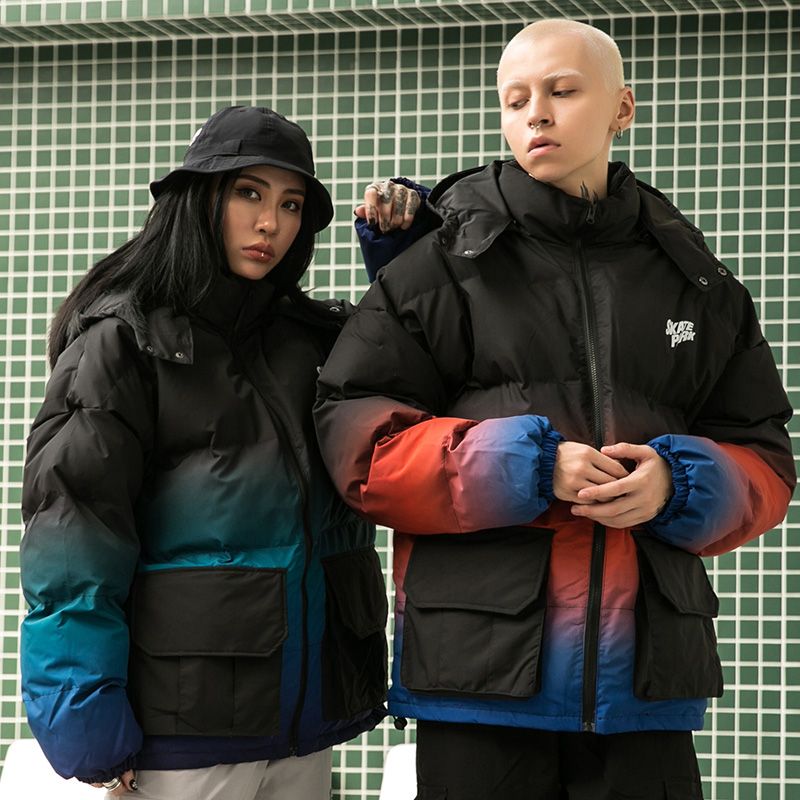 hip hop puffer jacket