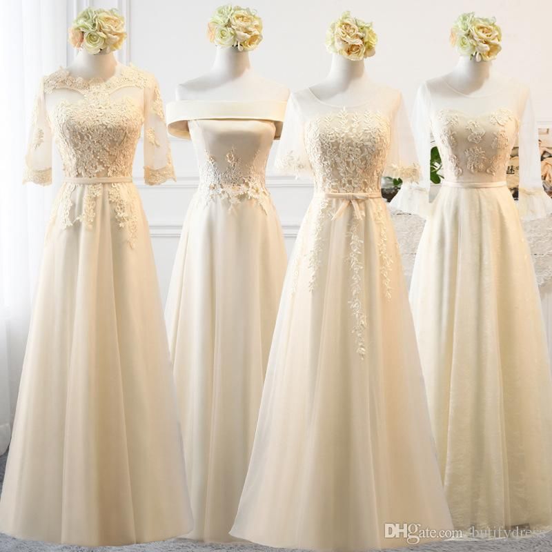 yellow jr bridesmaid dress
