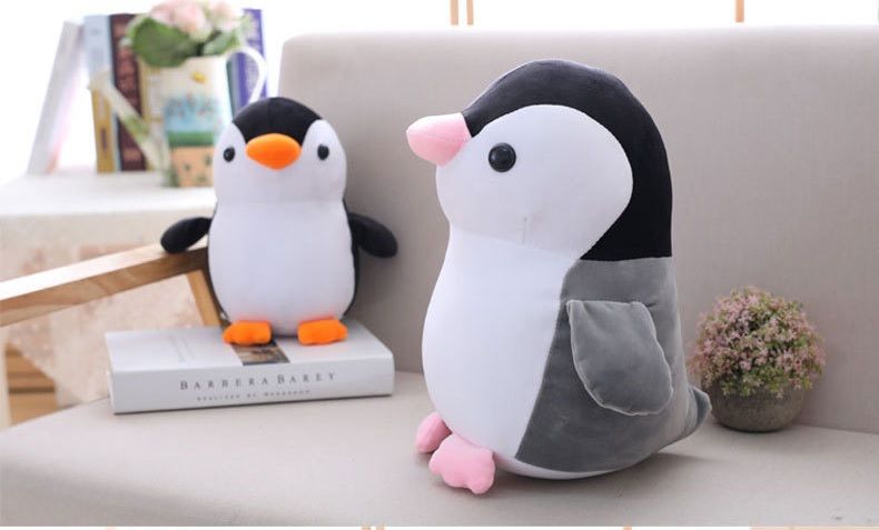 small plush penguin
