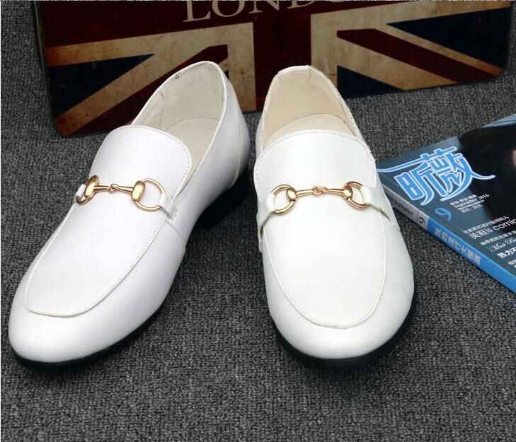 Zapatos de hombre de lujo 2019 Zapatos casuales cuero a cuadros para