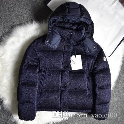 women's short down puffer jacket