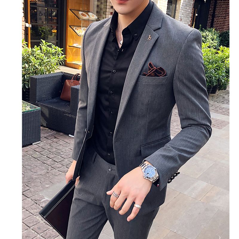 Acquistare Completo Elegante Da Uomo Casual Slim Fit Da Uomo, Giacca  Sportiva Da Completo 2019 Tailcoat Economico | Consegna Veloce E Qualità |  DHgate Italy