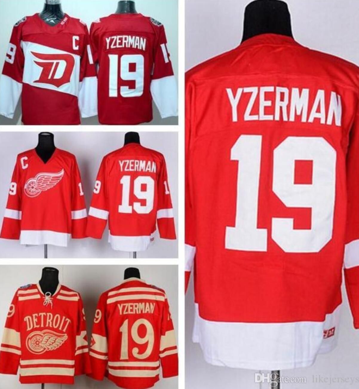 detroit red wings outdoor game jersey