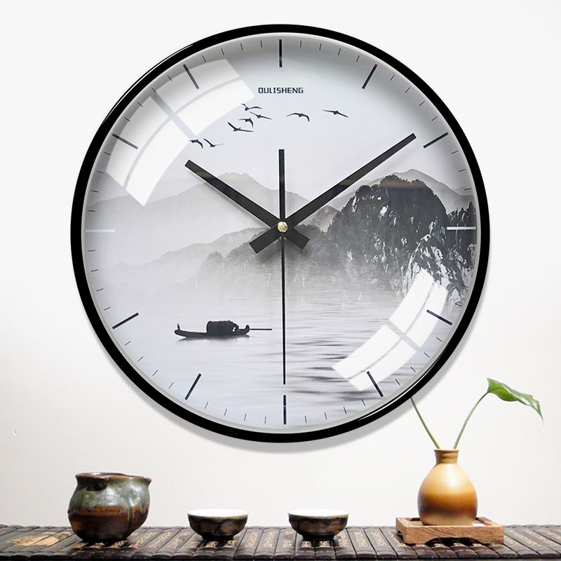 Chinese Metal Wall Clock Creative Home Decor Home Decoration Wall Clock