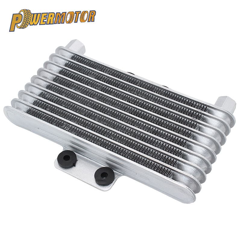 Engine Oil Cooler Oil Cooler Aluminium 125 ml Engine Oil Cooler for 125CC-250CC Motorcycle Dirt Bike ATV