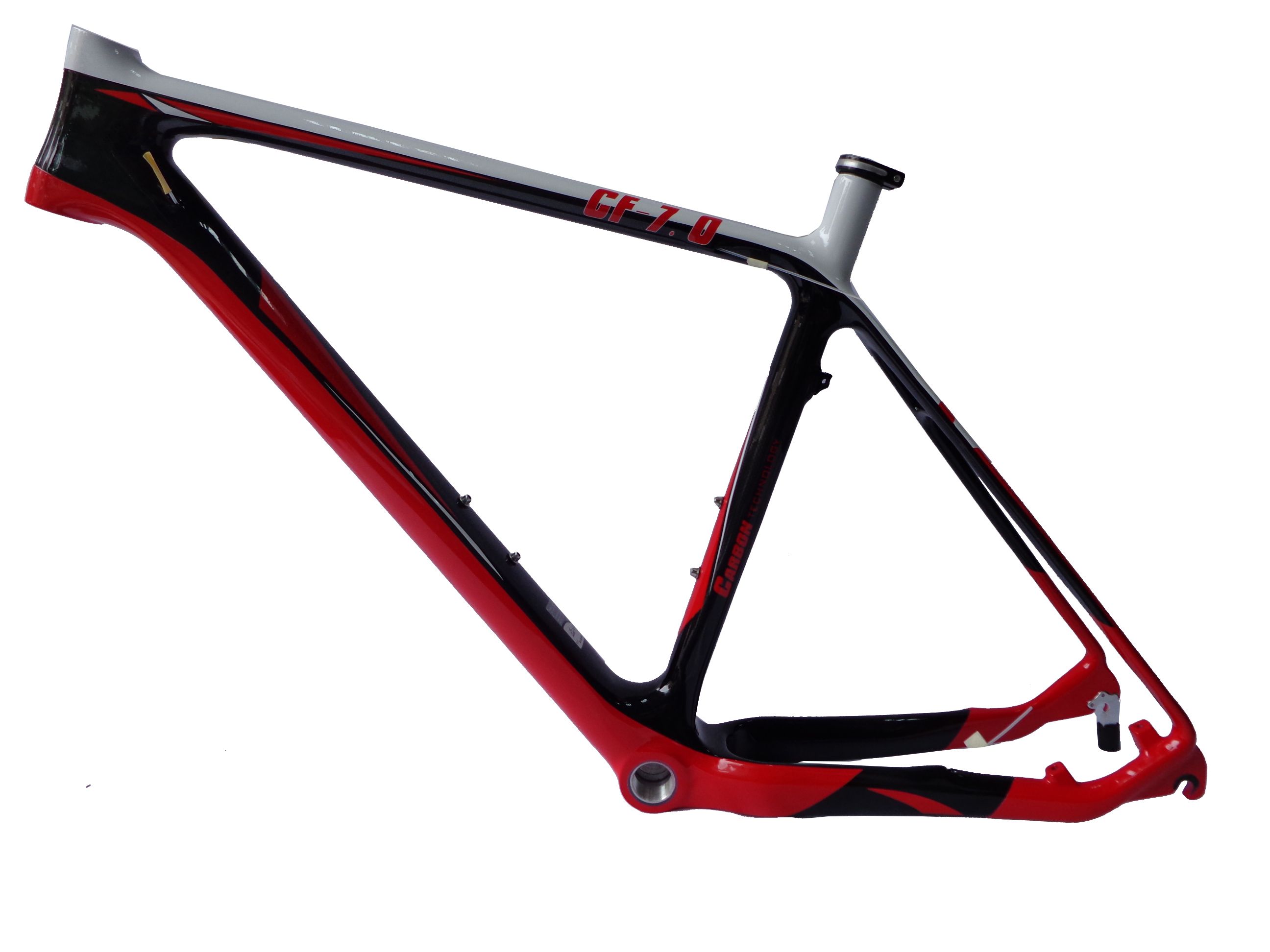 painting carbon bike frame