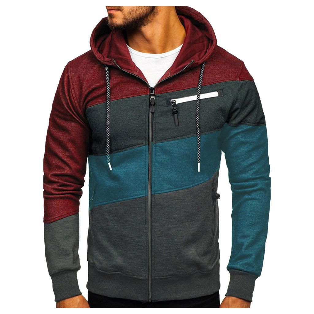 three color hoodie