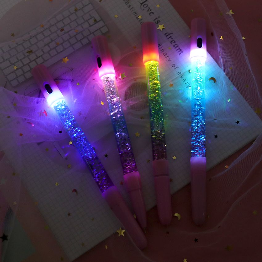 Crystal Rabbit Rainbow Gel Pen
