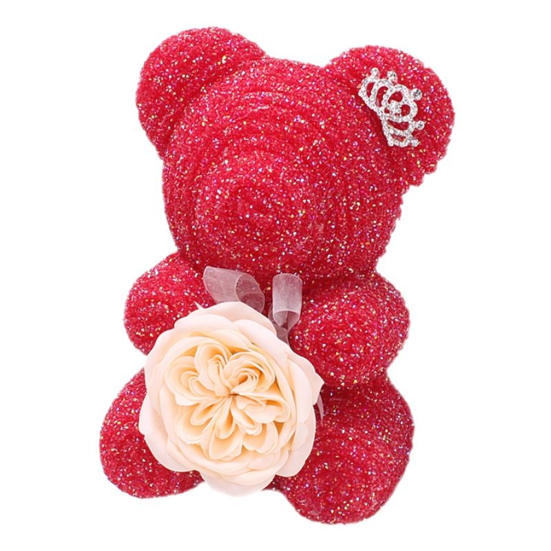diamond rose bear
