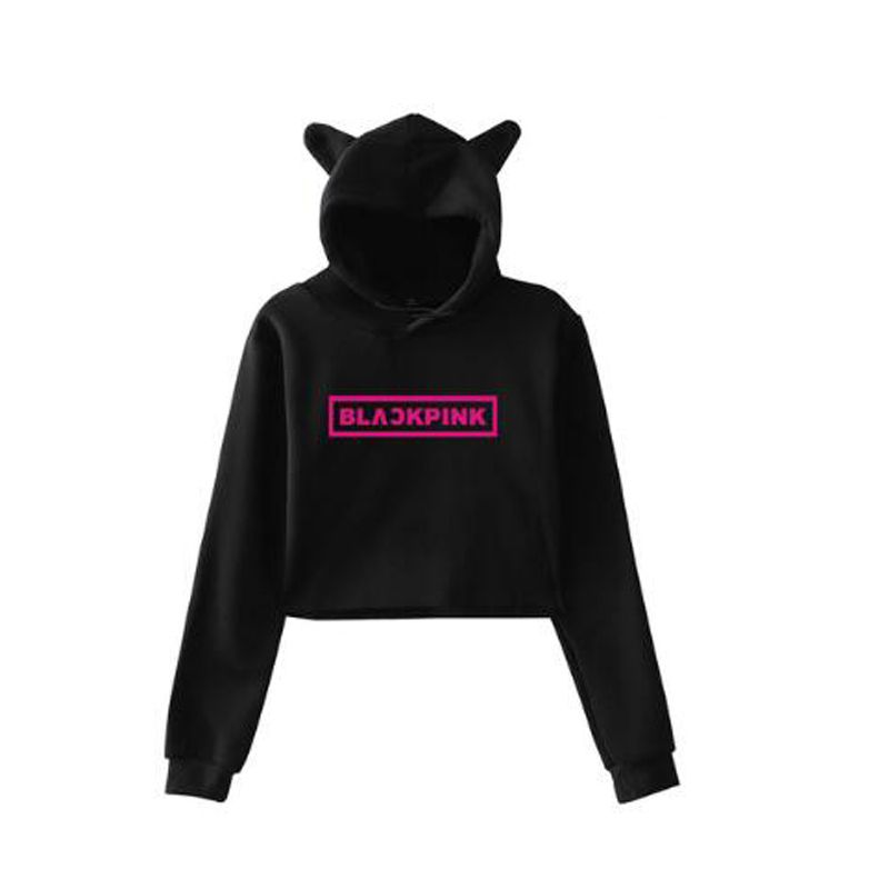 blackpink crop top sweater