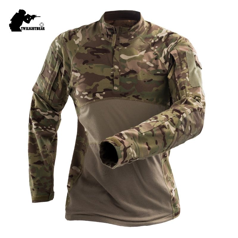 camisas de camuflaje para hombres
