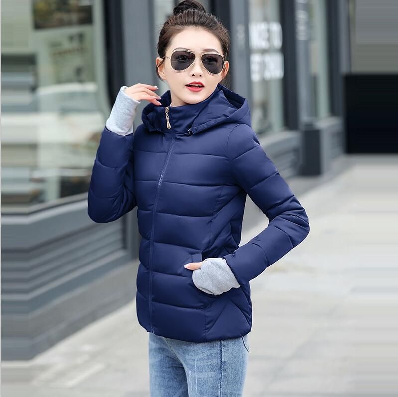 Hooded Navy blue