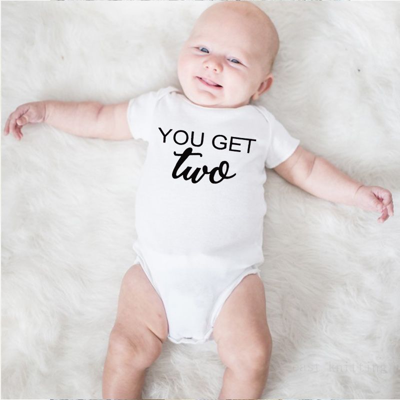 2020 Newborn Twins Baby Boys Girls Soft Clothes Toddler Romper