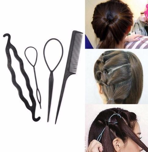 Women Girl Hair Accessory Clip Twist Styling Tools Hairpin