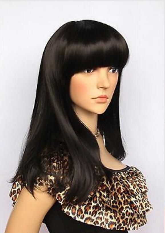 WIG Promotion Discount Wig Good Quality Women Wigs Long Straight Black