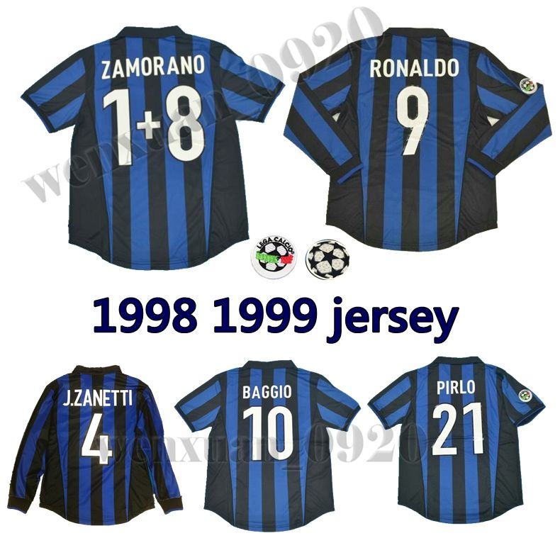 Soccer Jerseys Ronaldo Recoba Classic 