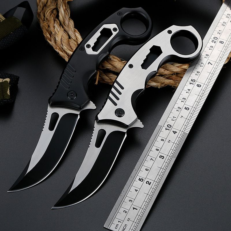 Pro Iron Assisted Opening Survival Knife - Survival Front