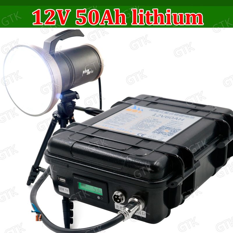 Waterproof 12v 50ah Lithium Ion Battery 12v 50ah Li Ion Batteria 18650 Usb Port For Led Light Backup Power Explore 5a Charger Computer Battery Replacement Ecig Batteries Uk From Liuzedonggggg 343 03 Dhgate Com