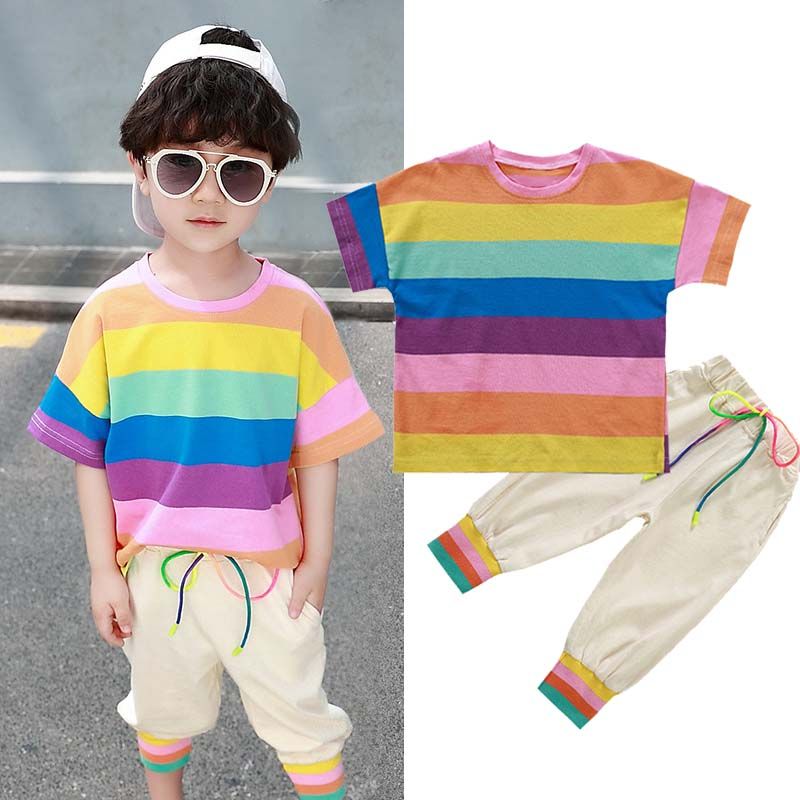 rainbow girls outfit