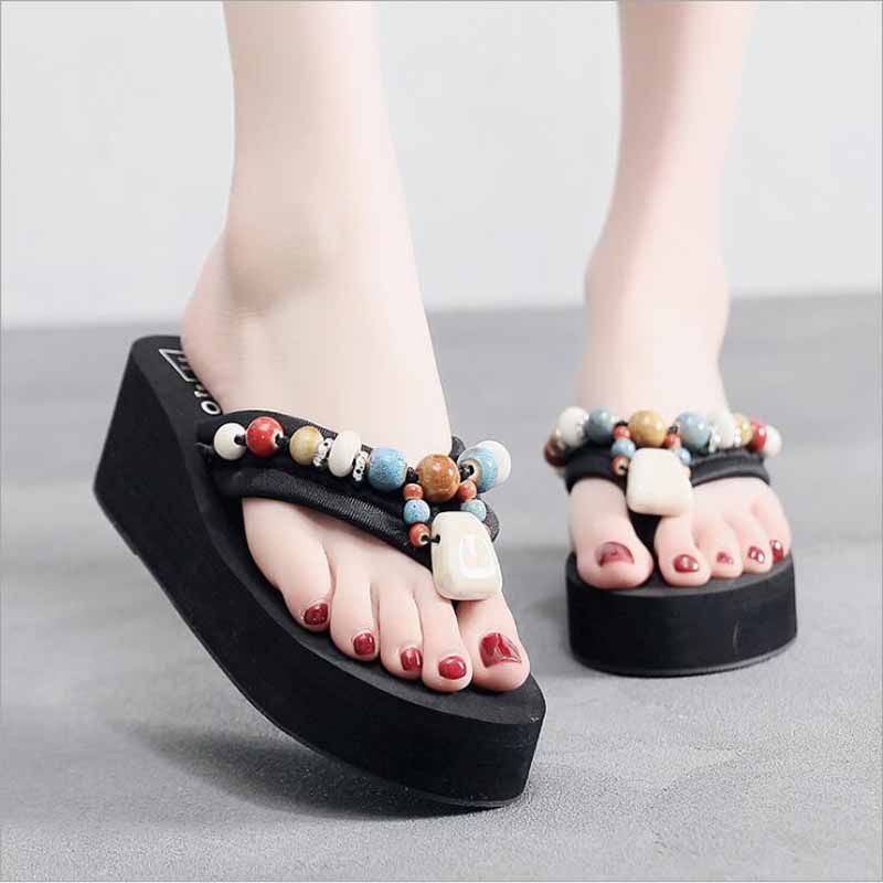 Summer Woman Shoes Platform Bath Wedge 