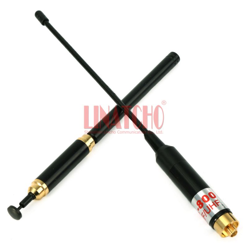 VHF UHF long range telescopic antenna SMA-F Walkie Talkie BAOFENG UV-5R UV-B6