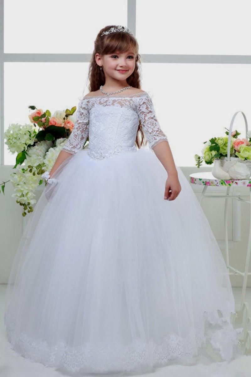 dhgate communion dresses