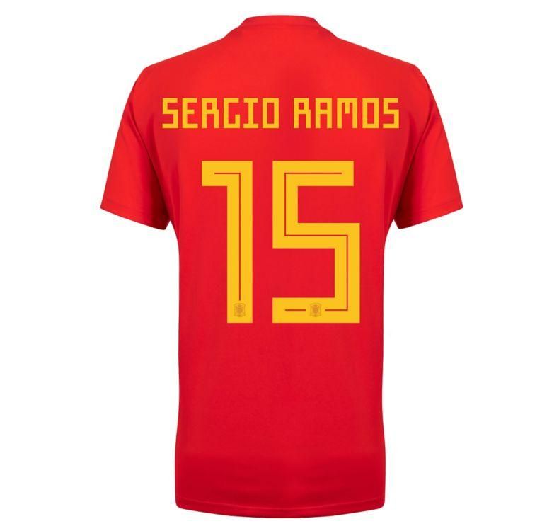 spain soccer jersey 2018