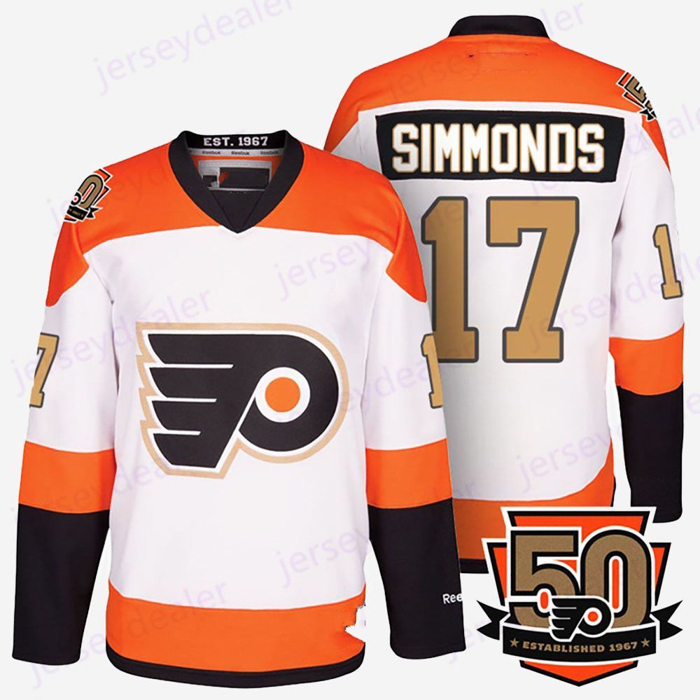 flyers jerseys 50th anniversary