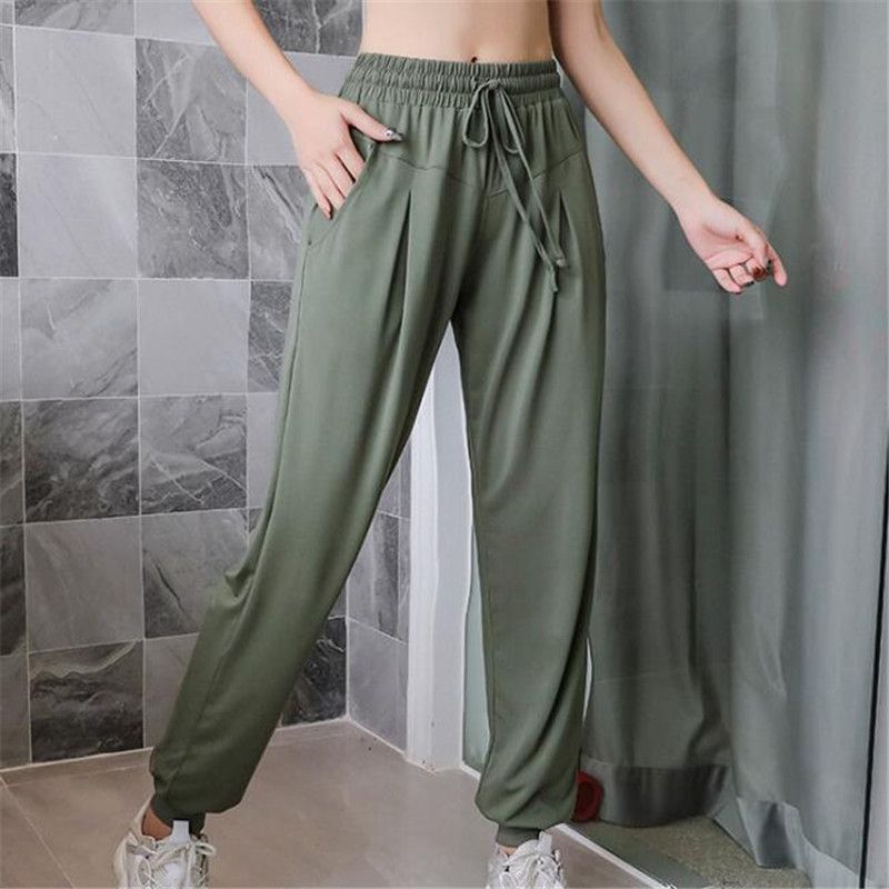 Yoga Outfits Loose Gym Pants Workout 
