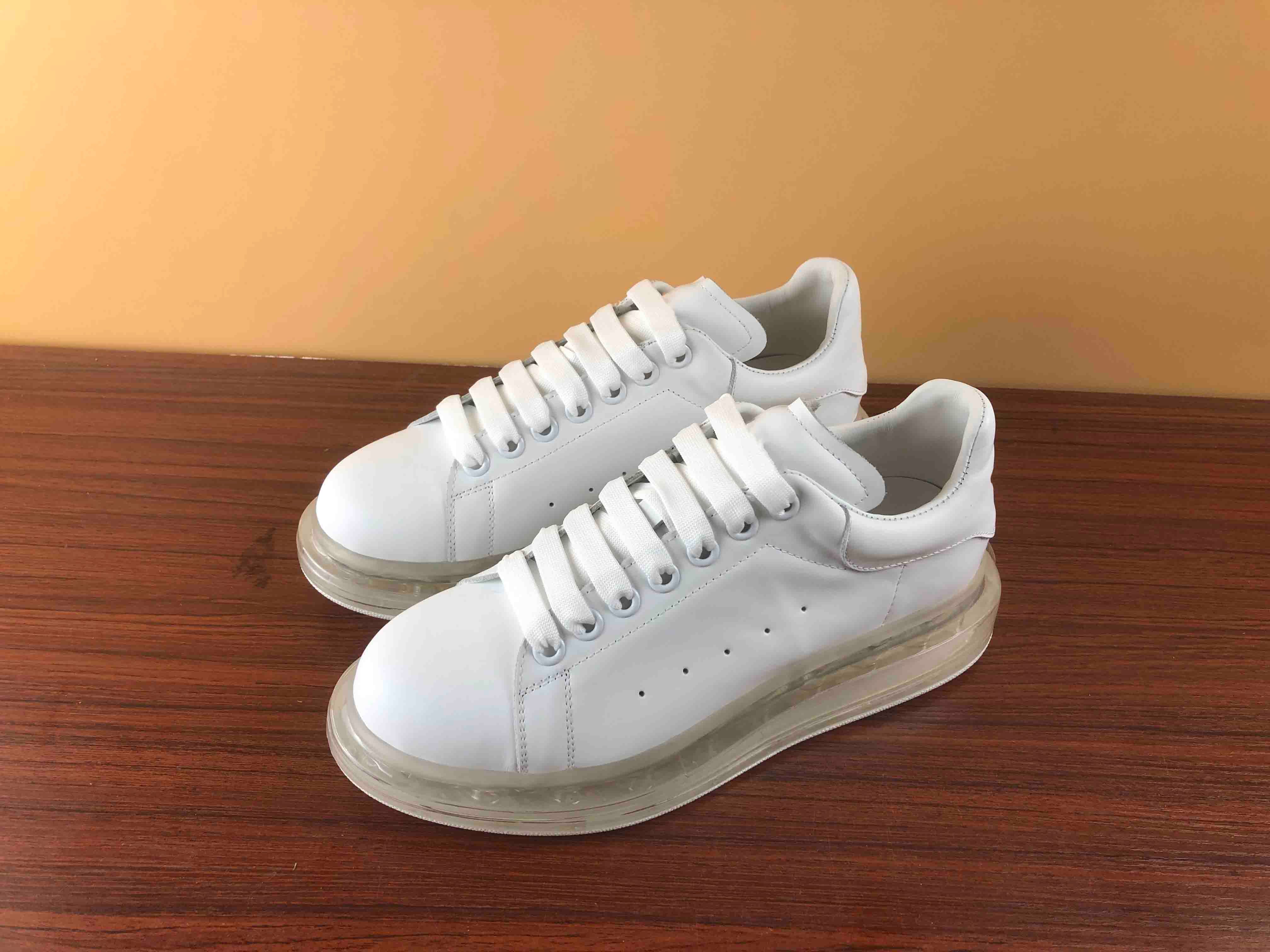 Acquistare Scarpe Da Ginnastica Firmate Beat Sneakers Con Plateau In Pelle  Bianca Riflettente Scarpe Da Donna Casual Piatte Da Uomo Con Fondo In  Cristallo Economico | Consegna Veloce E Qualità | It.Dhgate